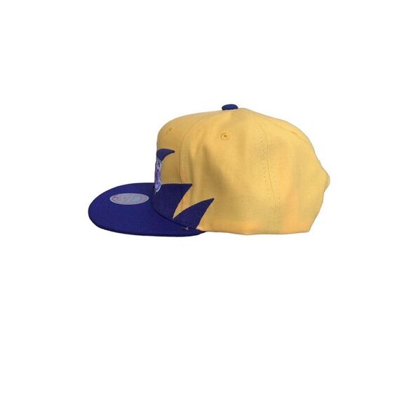 Mitchell & Ness Los Angeles Lakers Adjustable Snapback Hat Cap One Size - Picture 2 of 5
